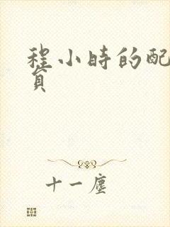 程小时的配音演员