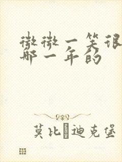 微微一笑很倾城哪一年的