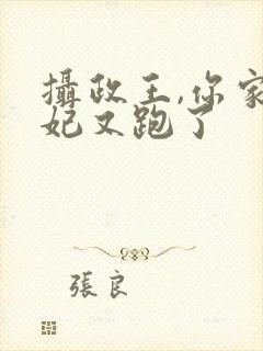 摄政王,你家王妃又跑了