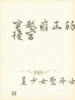 穿越雍正的极品后宫