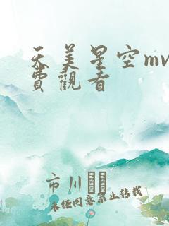 天美星空mv免费观看