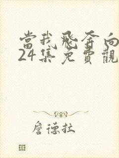 当我飞奔向你第24集免费观看