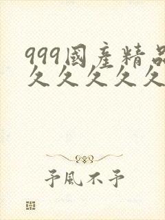 999国产精品久久久久久