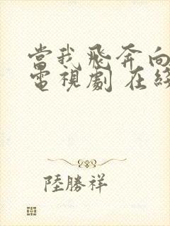 当我飞奔向你 电视剧 在线观看