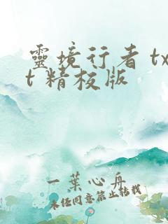 灵境行者 txt 精校版