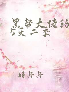 黑帮大佬的365天二季