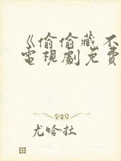 《偷偷藏不住》电视剧免费