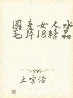 国产女人水真多毛片18精品