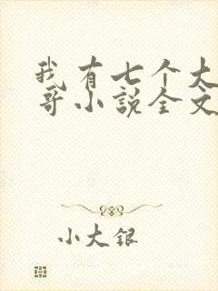 我有七个大佬哥哥小说全文阅读