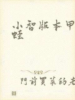 小智版本甲贺忍蛙