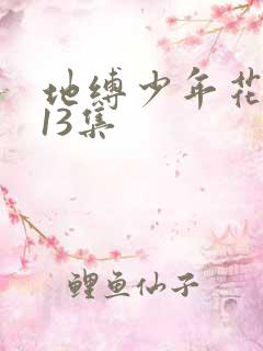 地缚少年花子君13集