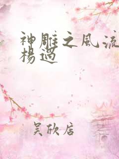 神雕之风流浪子杨过