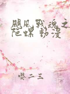 飓风战魂之剑旋陀螺 动漫