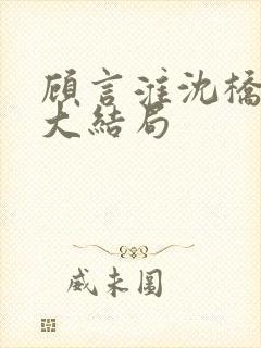 顾言淮沈桥小说大结局