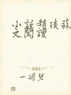 小说赵琰苏媚全文阅读