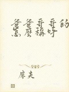 爸爸哥哥的女儿怎么称呼