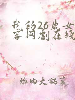 我的26岁女房客网剧在线