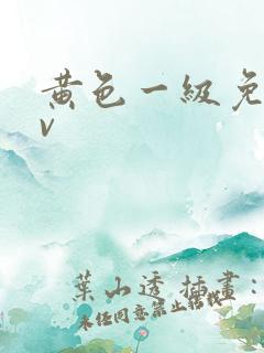 黄色一级免费av