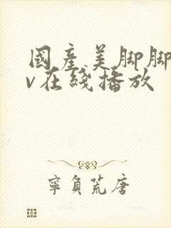 国产美脚脚交av在线播放