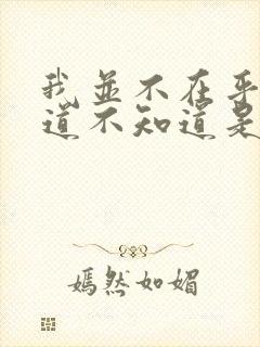 我并不在乎你知道不知道是什么歌