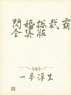 闪婚总裁霸道宠全集版