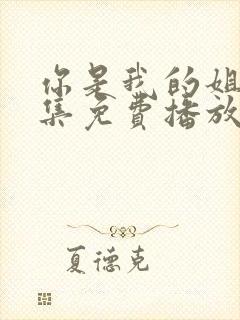 你是我的姐妹全集免费播放电视剧