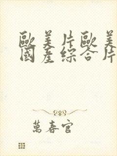 欧美片欧美日韩国产综合片