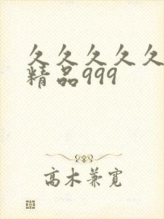 久久久久久国产精品999