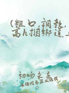 (粗口,调教,高h捆绑道具)小说