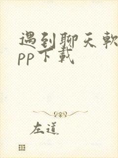 遇到聊天软件app下载