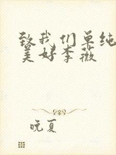 致我们单纯的小美好李薇