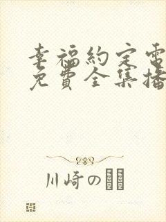 幸福约定电视剧免费全集播放