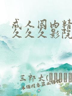 成人国内精品久久久久影院vr