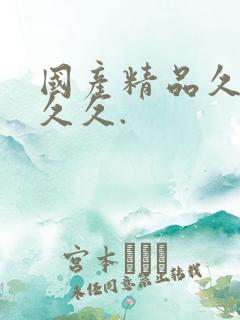 国产精品久久久久久.