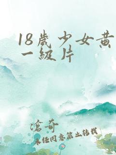 18岁少女黄色一级片
