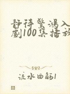 静待惊鸿入瓮短剧100集播放