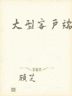 大型客户端手游