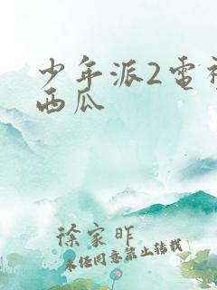 少年派2电视剧西瓜