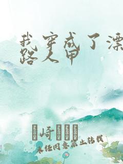 我穿成了漂亮的路人甲