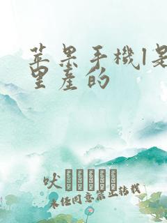 苹果手机l是哪里产的