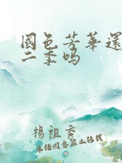 国色芳华还有第二季吗