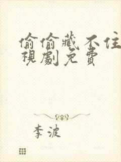 偷偷藏不住的电视剧免费