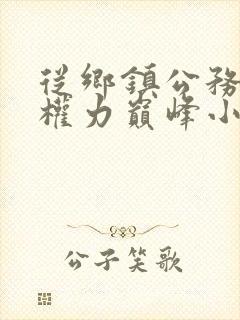 从乡镇公务员到权力巅峰小说全文阅读