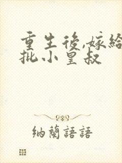 重生后,嫁给疯批小皇叔