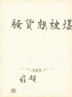 骚货想被爆操