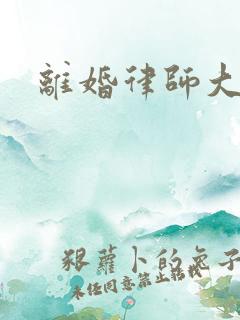 离婚律师大结局