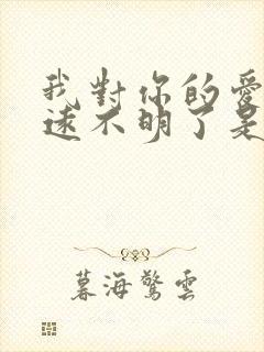 我对你的爱你永远不明了是什么歌