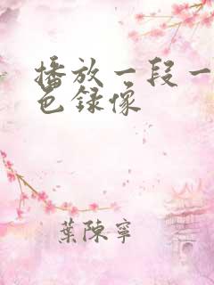 播放一段一级黄色录像