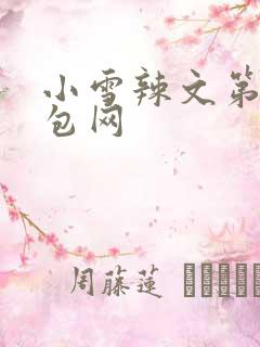 小雪辣文第二书包网