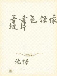 看黄色录像带一级片